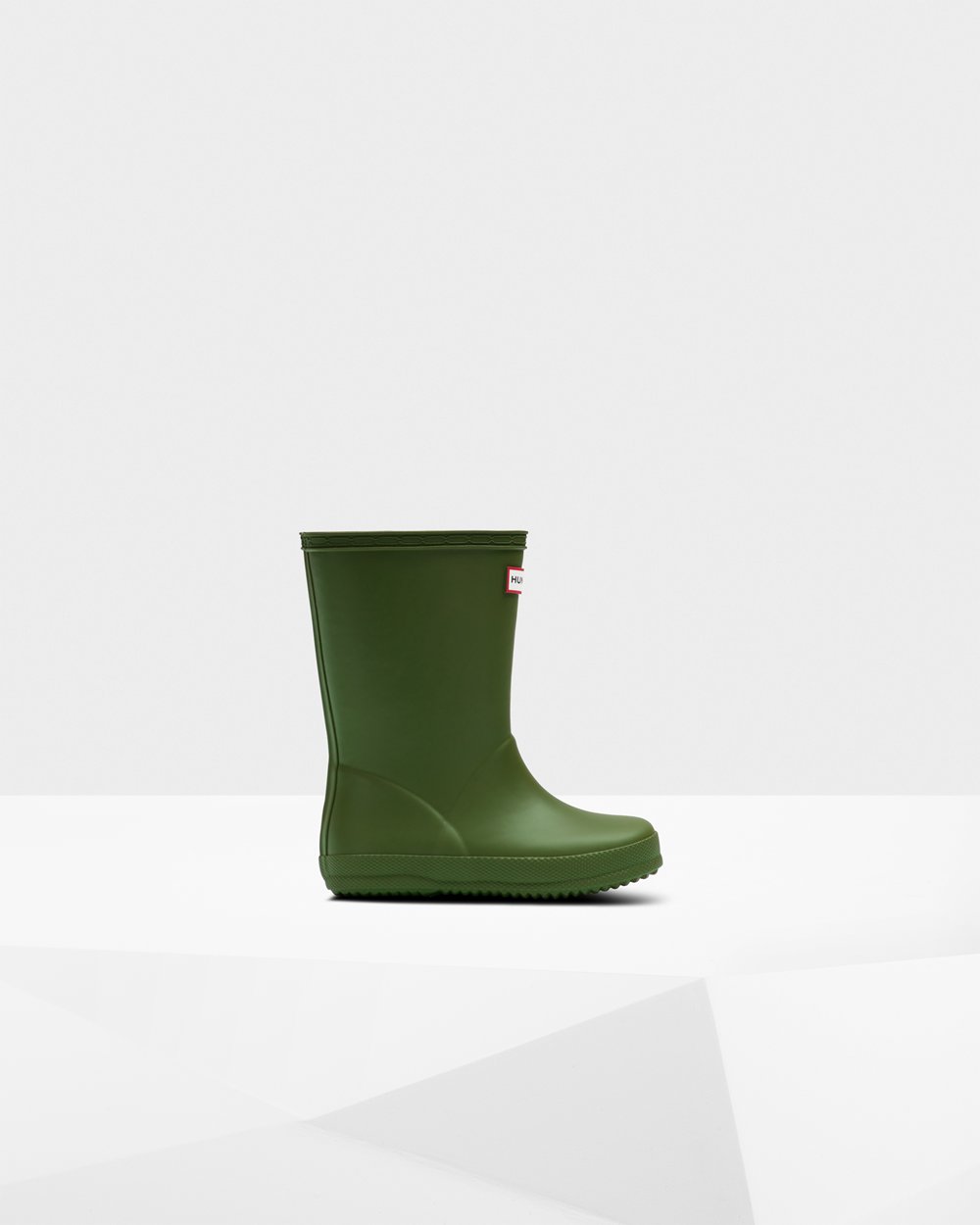 Galochas Hunter Criança Verdes - Original First Classic - 28TQXRGCV
